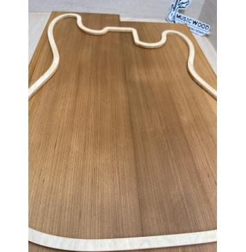 Ольха Печёная 180 гр заготовка корпуса Радиал ААА 41,5х164х505-470 мм, 2 шт,453 кг/м3 Ольха Печёная 180 гр заготовка корпуса Радиал ААА 41,5х164х505-470 мм, 2 шт,453 кг/м3-3