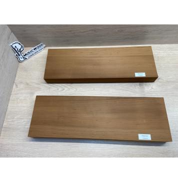 Ольха Печёная 180 гр заготовка корпуса гитары со сквозным грифом Радиал ААА 42х147х465-440 мм, 2 шт,430 кг/м3 Ольха Печёная 180 гр заготовка корпуса гитары со сквозным грифом Радиал ААА 42х147х465-440 мм, 2 шт,430 кг/м3-4