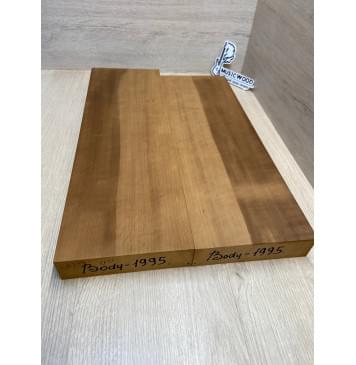 Ольха Печёная 180 гр заготовка корпуса Радиал АА 42,5х163х510-480 мм, 2 шт,441 кг/м3 Ольха Печёная 180 гр заготовка корпуса Радиал АА 42,5х163х510-480 мм, 2 шт,441 кг/м3-10