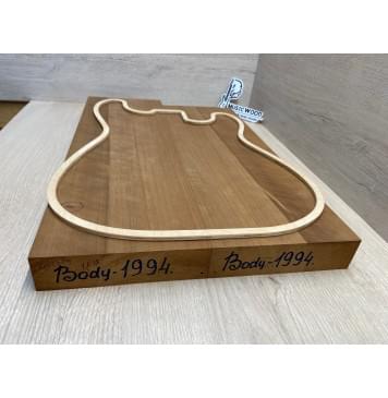 Ольха Печёная 180 гр заготовка корпуса Радиал АА 41х164х515-475 мм, 2 шт,437 кг/м3 Ольха Печёная 180 гр заготовка корпуса Радиал АА 41х164х515-475 мм, 2 шт,437 кг/м3-2