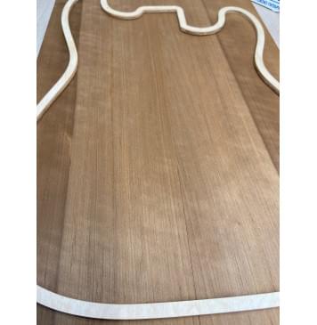 Ольха Печёная 180 гр заготовка корпуса Радиал АА 41х164х515-475 мм, 2 шт,437 кг/м3 Ольха Печёная 180 гр заготовка корпуса Радиал АА 41х164х515-475 мм, 2 шт,437 кг/м3-3