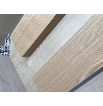 Ясень Дальневосточный Лёгкий заготовка корпуса гитары со сквозным грифом Радиал А 49х135х550-545 мм, 2 шт, 524 кг/м3-1