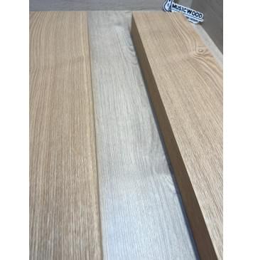 Ясень Дальневосточный Лёгкий заготовка корпуса гитары со сквозным грифом Радиал А 49х135х550-545 мм, 2 шт, 524 кг/м3-3