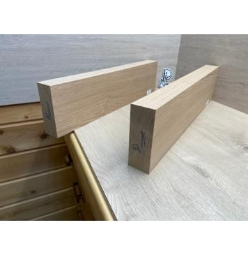 Ясень Дальневосточный Лёгкий заготовка корпуса гитары со сквозным грифом Радиал А 49х135х550-545 мм, 2 шт, 524 кг/м3-10