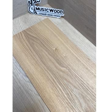 Ясень Дальневосточный Лёгкий заготовка корпуса гитары со сквозным грифом Тангент А 46х142х555-550 мм, 2 шт, 519 кг/м3-6