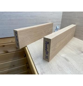 Ясень Дальневосточный Лёгкий заготовка корпуса гитары со сквозным грифом Тангент А 46х142х555-550 мм, 2 шт, 519 кг/м3-10