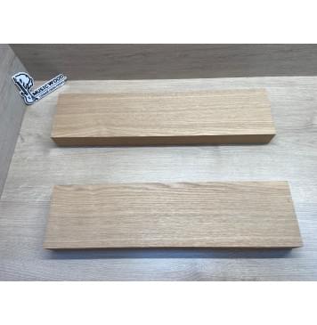 Ясень Дальневосточный Лёгкий заготовка корпуса гитары со сквозным грифом Радиал АА 49х137х555-525 мм, 2 шт, 514 кг/м3-0