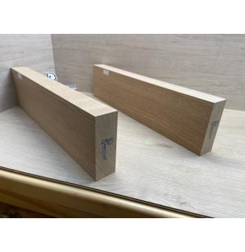 Ясень Дальневосточный Лёгкий заготовка корпуса гитары со сквозным грифом Радиал АА 49х137х555-525 мм, 2 шт, 514 кг/м3-7