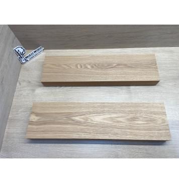 Ясень Дальневосточный Лёгкий заготовка корпуса гитары со сквозным грифом Тангент АА 46х144х540-525 мм, 2 шт, 559 кг/м3-8