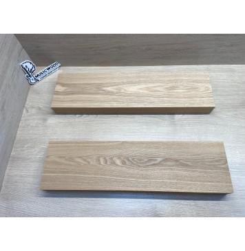 Ясень Дальневосточный Лёгкий заготовка корпуса гитары со сквозным грифом Тангент АА 46х144х540-525 мм, 2 шт, 559 кг/м3-0