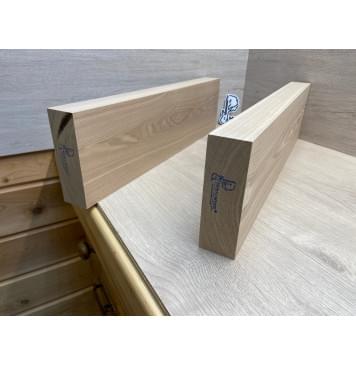 Ясень Дальневосточный Лёгкий заготовка корпуса гитары со сквозным грифом Тангент АА 46х144х540-525 мм, 2 шт, 559 кг/м3-6