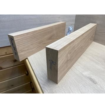 Ясень Дальневосточный Лёгкий заготовка корпуса гитары со сквозным грифом Тангент АА 50,5х147х560-520 мм, 2 шт, 547 кг/м3 (уценка - сучки)-8