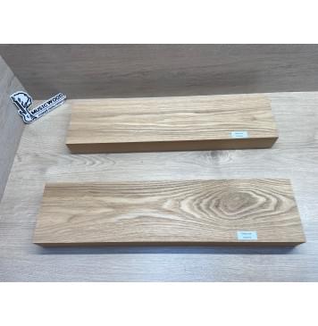 Ясень Дальневосточный Лёгкий заготовка корпуса гитары со сквозным грифом Тангент АА 49х135х550-525 мм, 2 шт, 594 кг/м3-6