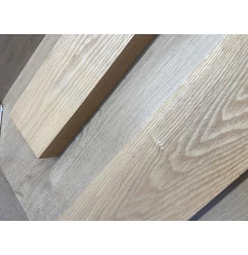 Ясень Дальневосточный Лёгкий заготовка корпуса гитары со сквозным грифом Тангент АА 48х119х55-525 мм, 2 шт, 454 кг/м3-10