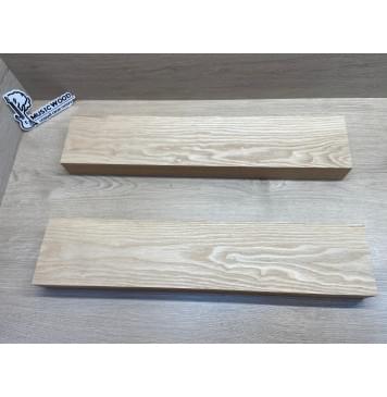 Ясень Дальневосточный Лёгкий заготовка корпуса гитары со сквозным грифом Тангент А 48х1117х560-555 мм, 2 шт, 463 кг/м3-0