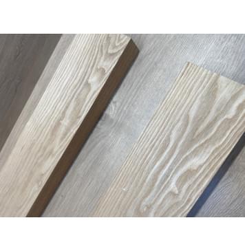 Ясень Дальневосточный Лёгкий заготовка корпуса гитары со сквозным грифом Тангент А 48х1117х560-555 мм, 2 шт, 463 кг/м3-2