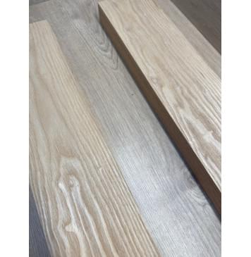 Ясень Дальневосточный Лёгкий заготовка корпуса гитары со сквозным грифом Тангент А 48х1117х560-555 мм, 2 шт, 463 кг/м3-4