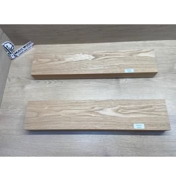 Ясень Дальневосточный Лёгкий заготовка корпуса гитары со сквозным грифом Тангент А 48х1117х560-555 мм, 2 шт, 463 кг/м3-7