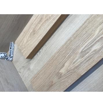 Ясень Дальневосточный Лёгкий заготовка корпуса гитары со сквозным грифом Радиал АА 49,5х145х585-535 мм, 2 шт, 550 кг/м3-1