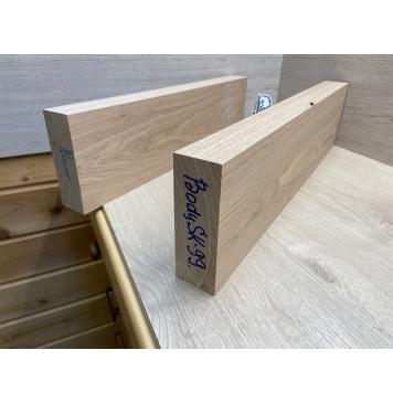 Ясень Дальневосточный Лёгкий заготовка корпуса гитары со сквозным грифом Радиал АА 49,5х145х585-535 мм, 2 шт, 550 кг/м3-10