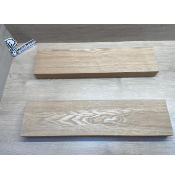 Ясень Дальневосточный Лёгкий заготовка корпуса гитары со сквозным грифом Смешанный АА 45х136х555 мм, 2 шт, 508 кг/м3-9