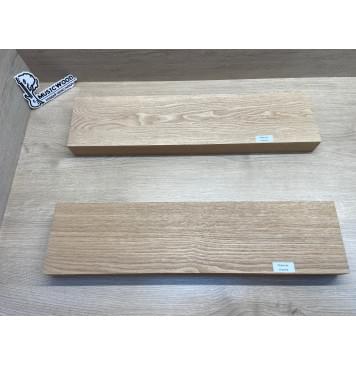 Ясень Дальневосточный Лёгкий заготовка корпуса гитары со сквозным грифом Смешанный АА 45х136х555 мм, 2 шт, 508 кг/м3-4