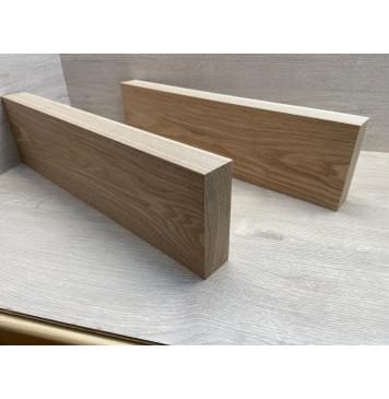 Ясень Дальневосточный Лёгкий заготовка корпуса гитары со сквозным грифом Тангент АА 48,5х146х545-535 мм, 2 шт, 576 кг/м3-8