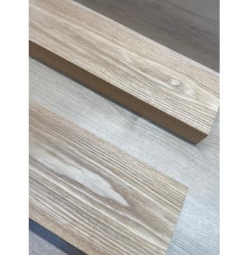 Ясень Дальневосточный Лёгкий заготовка корпуса гитары со сквозным грифом Тангент ААА 51х146х545 мм, 2 шт, 587 кг/м3-2