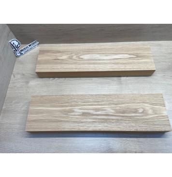 Ясень Дальневосточный Лёгкий заготовка корпуса гитары со сквозным грифом Тангент ААА 51х146х545 мм, 2 шт, 587 кг/м3-8