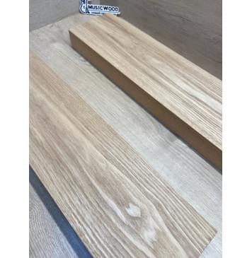 Ясень Дальневосточный Лёгкий заготовка корпуса гитары со сквозным грифом Тангент ААА 51х146х545 мм, 2 шт, 587 кг/м3-9