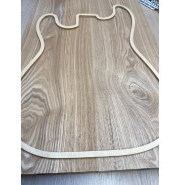 Ясень Дальневосточный Лёгкий заготовка корпуса Тангент А 45х184х560-530 мм, 2 шт, 588 кг/м3-12