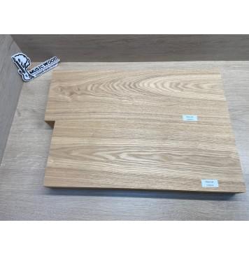 Ясень Дальневосточный Лёгкий заготовка корпуса Тангент АА 51х175х510-475 мм, 2 шт, 561 кг/м3 (уценка - сучки)-14