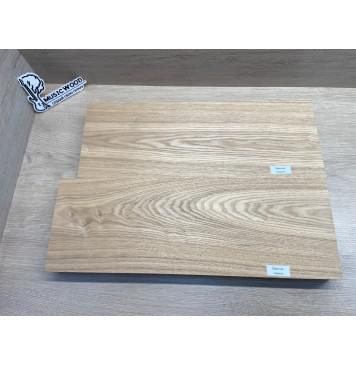 Ясень Дальневосточный Лёгкий заготовка корпуса Тангент АА 51х175х510-475 мм, 2 шт, 561 кг/м3 (уценка - сучки)-4