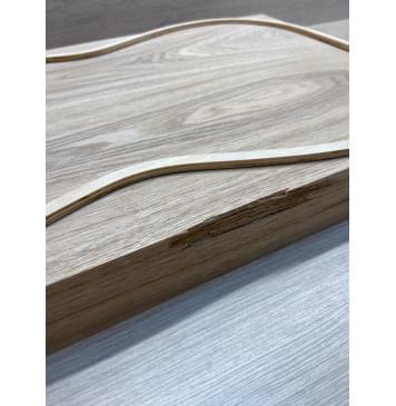 Ясень Дальневосточный заготовка корпуса Тангент АА 50х172х510-465 мм, 2 шт, 603 кг/м3-5