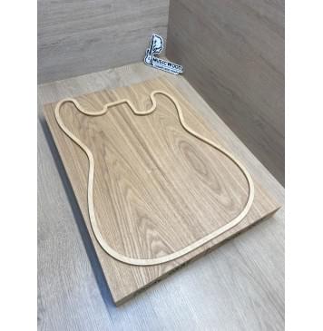 Ясень Дальневосточный Лёгкий заготовка корпуса Тангент АА 50х175х485-475 мм, 2 шт, 524 кг/м3-0