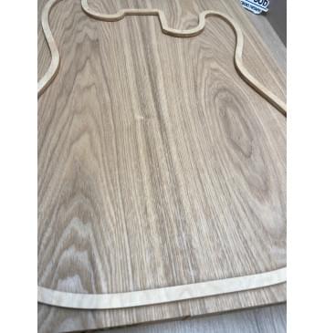 Ясень Дальневосточный Лёгкий заготовка корпуса Тангент АА 50х175х485-475 мм, 2 шт, 524 кг/м3-12