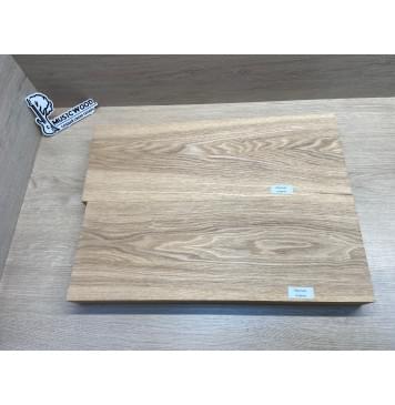 Ясень Дальневосточный Лёгкий заготовка корпуса Тангент АА 50х175х485-475 мм, 2 шт, 524 кг/м3-1