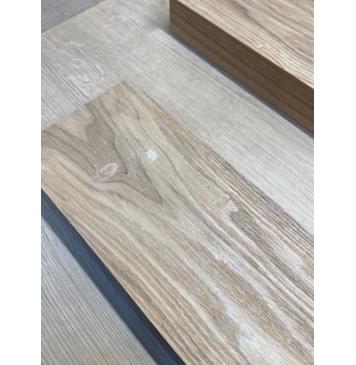 Ясень Дальневосточный Лёгкий заготовка корпуса гитары со сквозным грифом Тангент АА 48х124х515-440 мм, 2 шт, 530 кг/м3 (уценка - сучки)-3