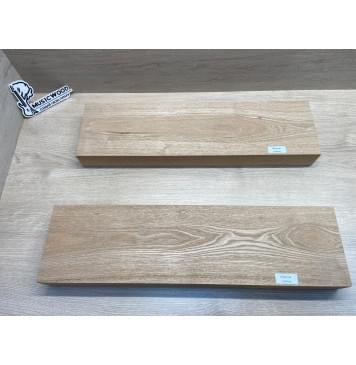 Ясень Дальневосточный Лёгкий заготовка корпуса гитары со сквозным грифом Тангент А 49,5х147х550-530 мм, 2 шт, 514 кг/м3-3