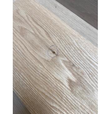 Ясень Дальневосточный Лёгкий заготовка корпуса гитары со сквозным грифом Тангент АА 48х149х565-550 мм, 2 шт, 547 кг/м3 (уценка - сучки)-2