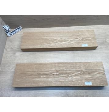 Ясень Дальневосточный Лёгкий заготовка корпуса гитары со сквозным грифом Тангент АА 48х149х565-550 мм, 2 шт, 547 кг/м3 (уценка - сучки)-8