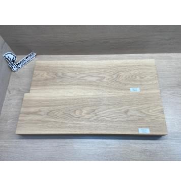 Ясень Дальневосточный Лёгкий заготовка корпуса Тангент АА 49,5х163х550-535 мм, 2 шт, 558 кг/м3 (уценка - сучки)-4