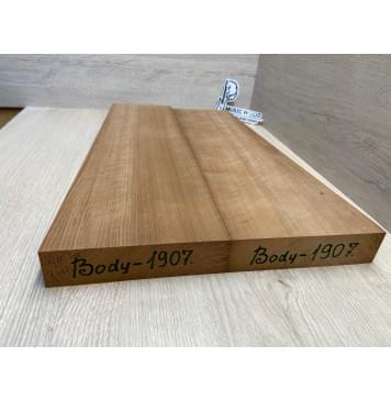 Ольха Волнистая Печёная 180 гр заготовка корпуса Радиал ААА Волна А 41х165-130х490-470 мм, 2 шт, 459 кг/м3 Ольха Волнистая Печёная 180 гр заготовка корпуса Радиал ААА Волна А 41х165-130х490-470 мм, 2 шт, 459 кг/м3-2