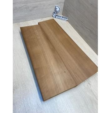 Ольха Волнистая Печёная 180 гр заготовка корпуса Радиал ААА Волна А 41х165-130х490-470 мм, 2 шт, 459 кг/м3 Ольха Волнистая Печёная 180 гр заготовка корпуса Радиал ААА Волна А 41х165-130х490-470 мм, 2 шт, 459 кг/м3-0