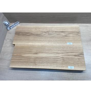 Ясень Дальневосточный заготовка корпуса Тангент ААА 48,5х190х565-545 мм, 2 шт, 634 кг/м3 (уценка - сучки)-16