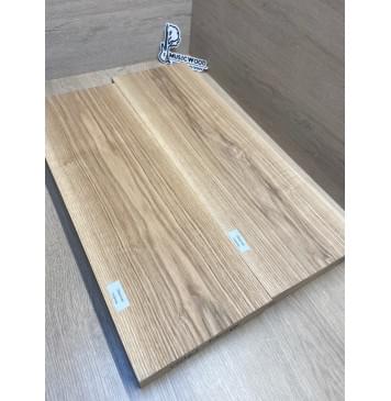 Ясень Дальневосточный заготовка корпуса Тангент ААА 48,5х190х565-545 мм, 2 шт, 634 кг/м3 (уценка - сучки)-2