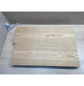 Ясень Дальневосточный заготовка корпуса Тангент ААА 48,5х190х565-545 мм, 2 шт, 634 кг/м3 (уценка - сучки)-4