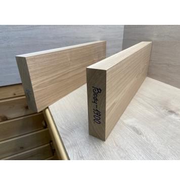 Ясень Дальневосточный заготовка корпуса Тангент ААА 48,5х190х565-545 мм, 2 шт, 634 кг/м3 (уценка - сучки)-7