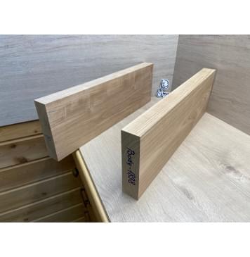 Ясень Дальневосточный заготовка корпуса Тангент АА 46х183х565-555 мм, 2 шт, 635 кг/м3 (уценка - сучки)-6