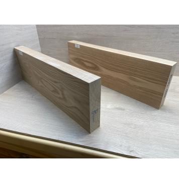 Ясень Дальневосточный заготовка корпуса Тангент АА 46х183х565-555 мм, 2 шт, 635 кг/м3 (уценка - сучки)-7